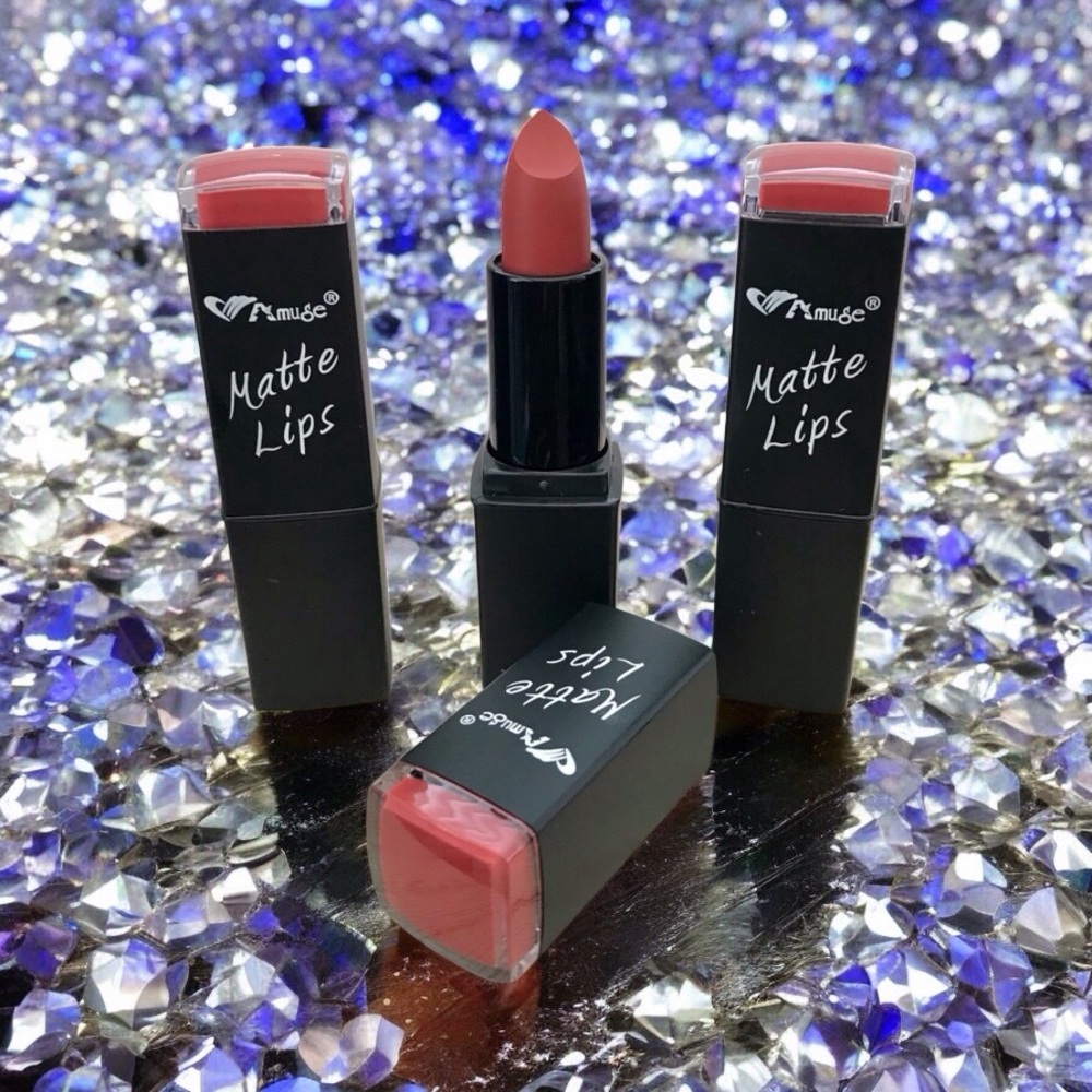 🆕3pcs Amuse Matte Lips Lipstick
